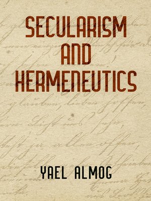 cover image of Secularism and Hermeneutics